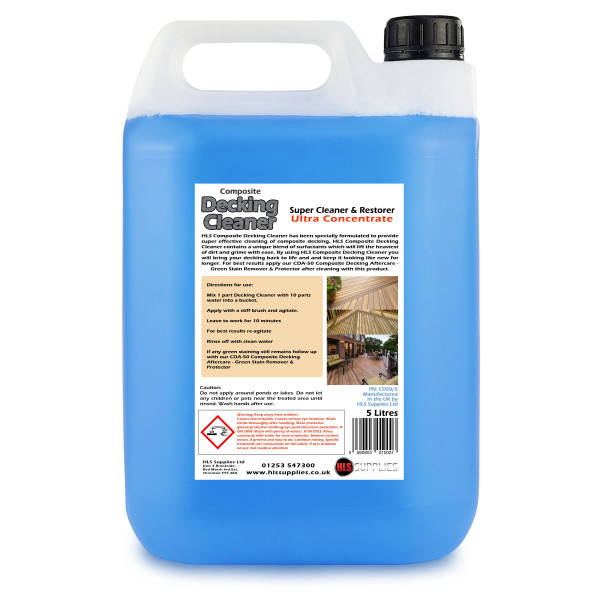 Composite Decking Cleaner Cleaner & Restorer 5L HLS Supplies Ltd